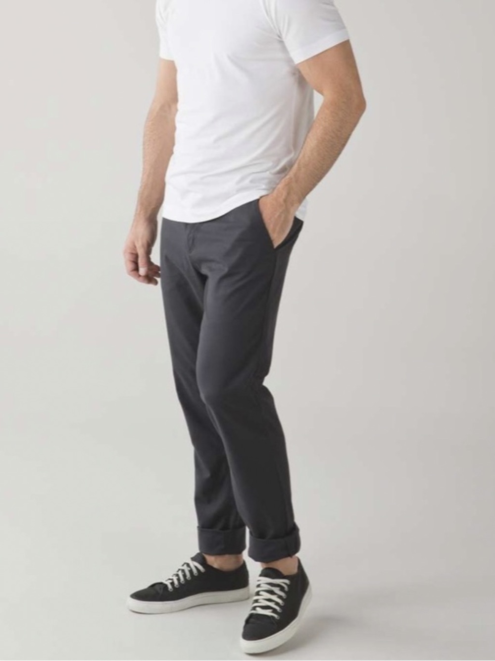 Lululemon commission pant mens 34 gray